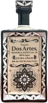 Picture of DOS ARTES RESERVA ESPECIAL 36 EXTRA ANEJO TEQUILA 40% 1LT NOM 1588
