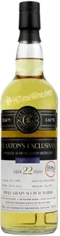 Picture of CLAXTON'S EXCLUSIVE DUMBARTON 22YR 2000 58.5% 700ML LOWLANDS SINGLE GRAIN SCOTCH WHISKY