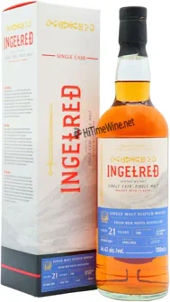 Picture of INGELRED BEN NEVIS 21YR 2001 46.4% 700ML CALIFORNIA RED WINE CASKS; SINGLE MALT SCOTCH WHISKY