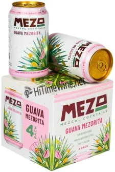Picture of MEZO GUAVA MEZORITA MEZCAL COCKTAIL 4PK 12OZ