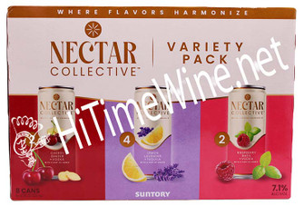 PICTURE OF NECTAR COLLECTIVE, VARIETY PACK 7.1% ABV, 8 PACK 12oz CANS.