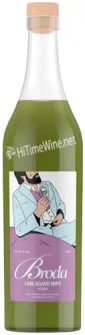 Picture of BRODA LIME AGAVE MINT VODKA 30% 750ML BORN IN POLAND; MADE IN USA
