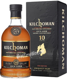 Picture of KILCHOMAN LOCH GORM SHERRY CASK 2026 10YR 46% 700ML ISLAY SINGLE MALT SCOTCH WHISKY
