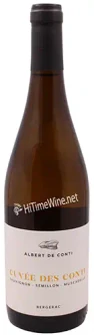 Picture of ALBERT DE CONTI BERGERAC BLANC SEC CUVEE DES CONTI 750ml