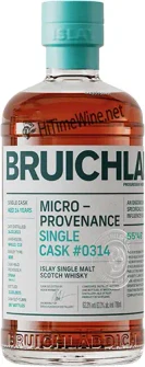 Picture of BRUICHLADDICH MICRO PROVENANCE CASK #0314 HI-TIME SINGLE BARREL SYRAH CASK 14YR 63.3%; ISLAY SINGLE MALT SCOTCH
