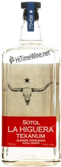 Picture of LA HIGUERA TEXANUM SOTOL 46.1% 750ML ALDAMA CHIHUAHUA; SOTOL SPIRITS