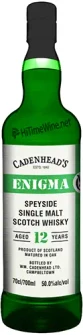 Picture of CADENHEAD'S ENIGMA 12YR 50% 700ML SPEYSIDE SINGLE MALT SCOTCH WHISKY