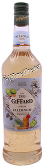 PICTURE OF GIFFARD SIROP FALERNUM, SINGLE 750ml BOTTLE.