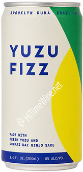 Picture of BROOKLYN KURA YUZU FIZZ JUNMAI DAIGINJO SAKE CAN 250ML