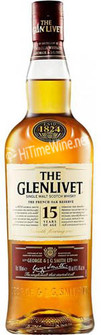 Picture of GLENLIVET 15YR FRENCH OAK 750ML SINGLE MALT SCOTCH WHISKY