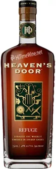 Picture of HEAVENS DOOR REFUGE SHERRY CASK 46% 750ML STRAIGHT RYE WHISKEY