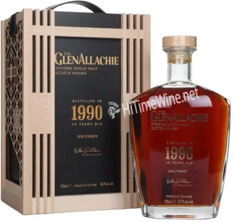 Picture of GLENALLACHIE 35YR 1990 50.2% 700ML SPEYSIDE SINGLE MALT SCOTCH WHISKEY