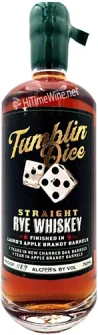 Picture of TUMBLIN DICE STRAIGHT RYE WHISKEY FINISHED IN LAIRDS APPLE BRANDY BARRELS 59.5% 750ML