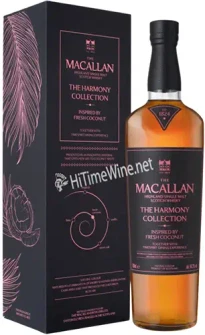 Picture of MACALLAN HARMONY FRESH COCONUT 46.3% 750ML HIGHLAND SINGLE MALT SCOTCH WHISKY