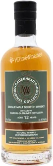 Picture of WM CADENHEAD TAMDHU GLENLIVET 12YR 2013 46% 700ML SINGLE MALT SCOTCH WHISKY