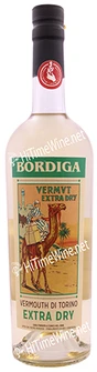 PICTURE OF BORDIGA VERMOUTH DI TORINO EXTRA DRY; 18% ABV; 750 MILLILITER BOTTLE