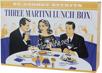 Picture of ST. GEORGE SPIRITS THREE MARTINI LUNCH BOX 3PK 45% 200ML