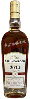 Picture of BALLINDALLOCH SINGLE CASK SHERRY 2014 SPEYSIDE SINGLE MALT SCOTCH WHISKY