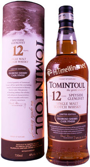 Picture of TOMINTOUL 12YR OLOROSO CASK