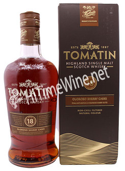 PICTURE OF TOMATIN 18 YEAR; 46%; 750 MILLILITER BOTTLE; SINGLE MALT SCOTCH WHISKY