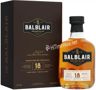 Picture of BALBLAIR 18YR 750ML HIGHLAND SINGLE MALT SCOTCH WHISKY