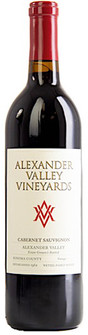 ALEXANDER VALLEY VINEYARDS 2022 CABERNET SAUVIGNON ALEXANDER VALLEY 375mL