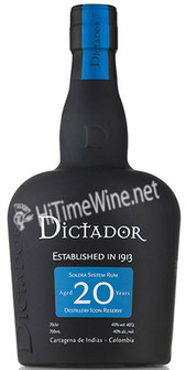 Picture of DICTADOR 20 YEAR COLOMBIAN RUM 750ML
