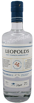 Picture of LEOPOLD'S SMALL BATCH NAVY STRENGTH GIN 750ML