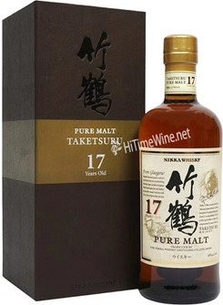 Picture of NIKKA WHISKY 17YR PURE MALT TAKETSURA 43% 750ML JAPANESE BLNEDED MALT WHISKY