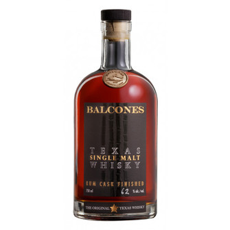 Picture of BALCONES RUM CASK WHISKY 124PF 750 1BT LIMIT TEXAS SINGLE MALT WHISKY
