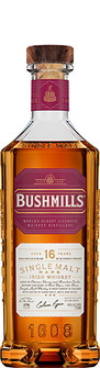 Picture of BUSHMILLS 16 YEAR SINGLE MALT IRISH WHISKEY 750ML