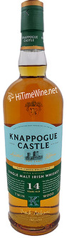 PICTURE OF KNAPPOGUE 14 YEAR IRISH WHISKEY 750 MILLILITER BOTTLE; SINGLE MALT IRISH WHISKEY