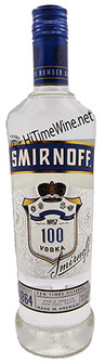Picture of SMIRNOFF 100 PROOF VODKA 50% 750 MILLILITER BOTTLE