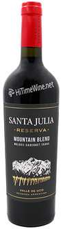 Picture of SANTA JULIA 2023 MOUNTAIN BLEND RESERVA MALBEC/CABERNET FRANC 750ml