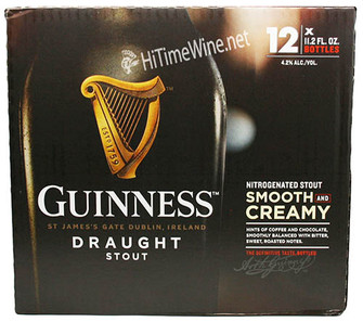 Picture of GUINNESS DRAUGHT NITROGENATED STOUT 12 PACK 11.2oz BOTTLES