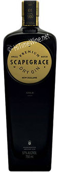 Picture of SCAPEGRACE DRY GIN GOLD 114 PROOF 750ml