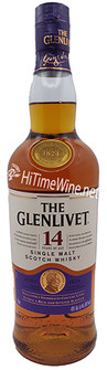 picture of GLENLIVET 14 YEAR, COGNAC CASK 750 MILLILITER BOTTLE