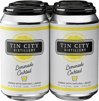 Picture of TIN CITY LEMONADE COCKTAIL 4PK