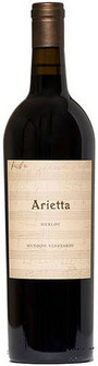 ARIETTA 2021 MERLOT "HUDSON VINEYARD" NAPA VALLEY 750mL