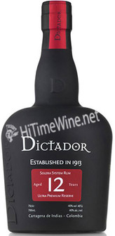 Picture of DICTADOR 12 YEAR COLOMBIAN RUM 750ML