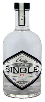 PICTURE OF CHOPIN SINGLE RYE VODKA; 375 MILLILITER BOTTLE; POLAND