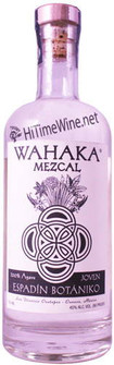 Picture of WAHAKA ESPADIN BOTANIKO MEZCAL 750 100% AGAVE JOVEN 90PF nom-0148x