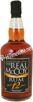 Picture of THE REAL MCCOY 12 YEAR RUM 92PF 750ML