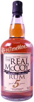 Picture of THE REAL MCCOY 5 YEAR RUM 750ML