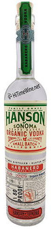Picture of HANSON HABANERO VODKA 40% 750ML ORGANIC VODKA FROM SONOMA MADE FROM GRAPES