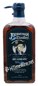 PICTURE  OF JOURNEYMAN NOT A KING WHISKY; 750 MILLILITER BOTTLE