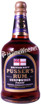 Picture of PUSSER\'S GUNPOWDER PROOF RUM 109PF
