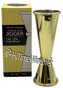 Picture of JAPANESE SYLE JIGGER 1 OUNCE/2 OUNCE GOLD PLATED