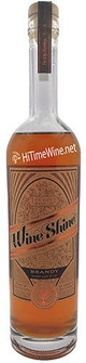 picture of WINE SHINE BRANDY AGED ON OAK 40% 750 MILLILITER BOTTLE, TIN CITY DISTILLERY; PASO ROBLES CA