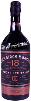 Picture of LOCK STOCK & BARREL 18YR STRAIGH RYE 750 1BT LIMIT UNFILTERED 109PF